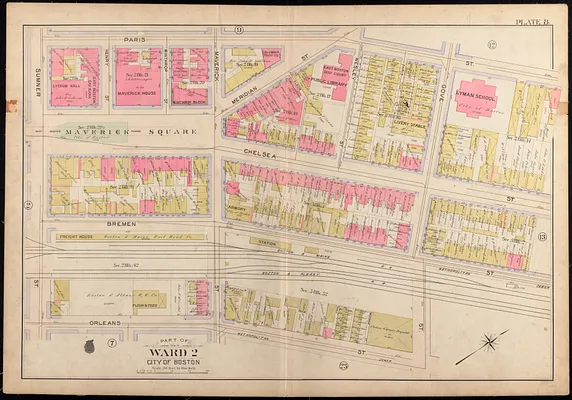 Atlas of the city of Boston, East Boston