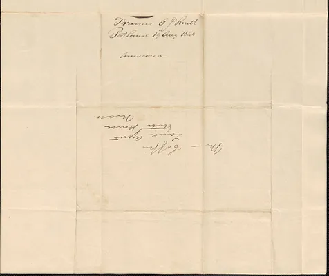 Francis O.J. Smith to George Coffin, 19 August 1840