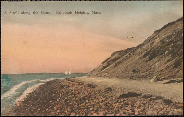 A Stroll Along the Shore Falmouth Heights, Mass.