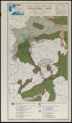 Germany, western border regions, agricultural areas (north of the Main and west of the Rhine Rivers)
