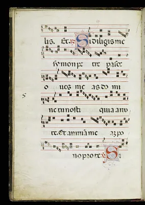 Leaf from Antiphonary