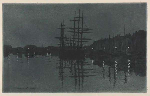 Effect of Moon at Dieppe