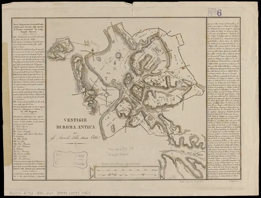 Vestigie di Roma antica per gli annali della stessa città