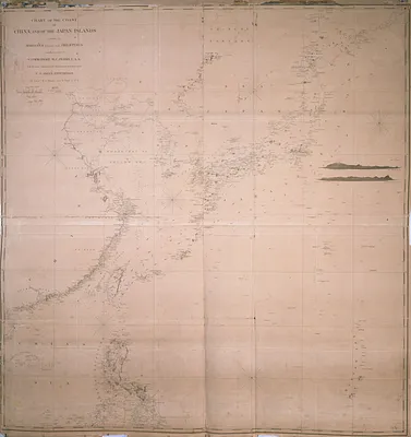 Chart of the coast of China and of the Japan islands