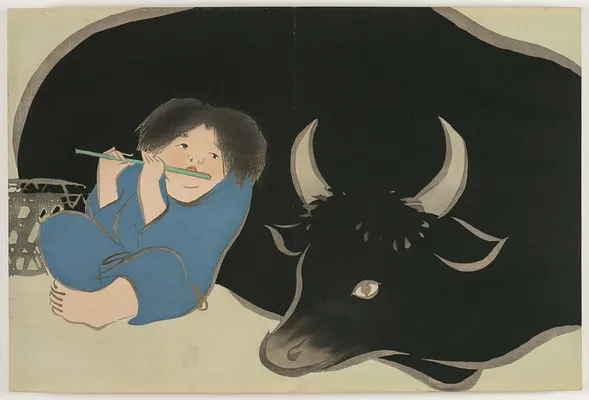 Flowers of a Hundred Worlds (Momoyogusa): Oxherd (Bokudo)