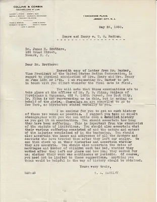 Letters Received to Dr. James H. Brothers, May 23, 1930