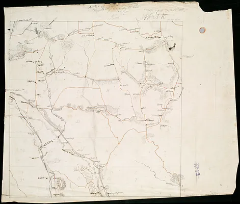 A plat of Green township, Hocking County, Ohio