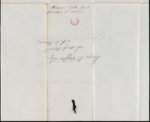 Samuel Wales Junior to George Coffin, 3 February 1843