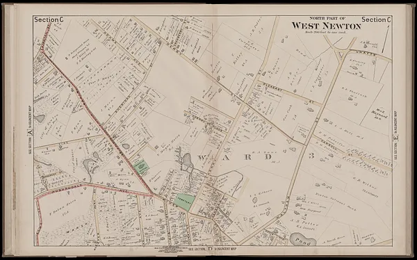 Atlas of the city of Newton, Massachusetts