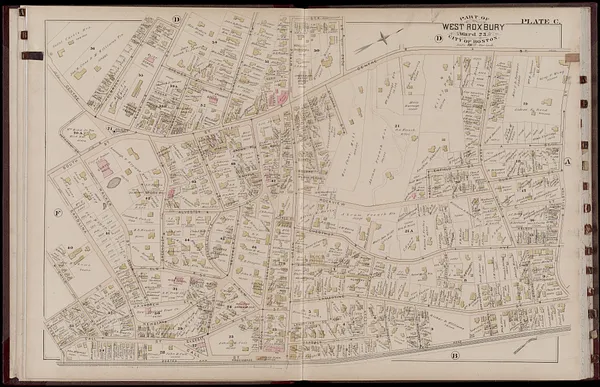 Atlas of the city of Boston : West Roxbury : volume five : from actual surveys and official records