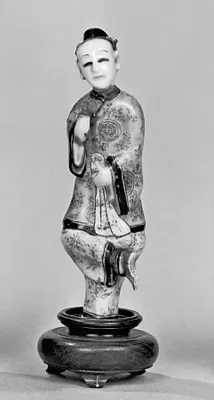 Snuff Bottle in the Shape of a Man