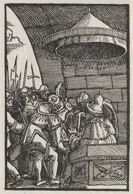 The Fall and Redemption of Man:  Pilate Washing his Hands