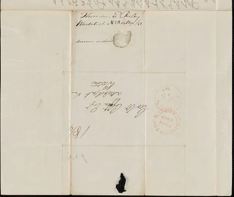 Thomas E. Perley to George Coffin, 14 November 1843