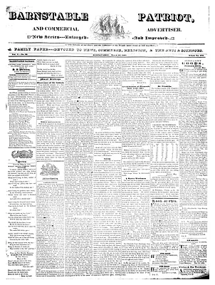 Barnstable Patriot, and Commercial Advertiser
