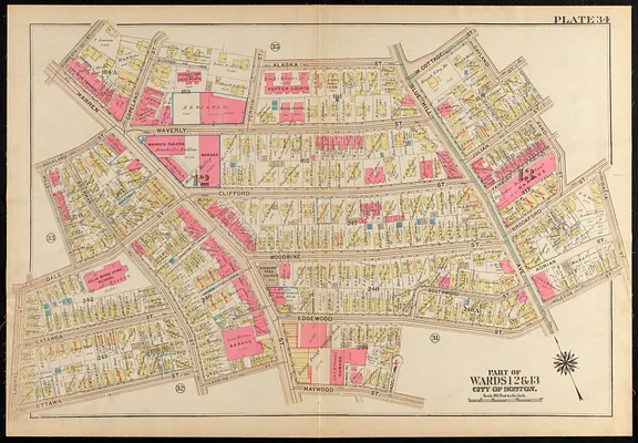 Atlas of the city of Boston, Roxbury