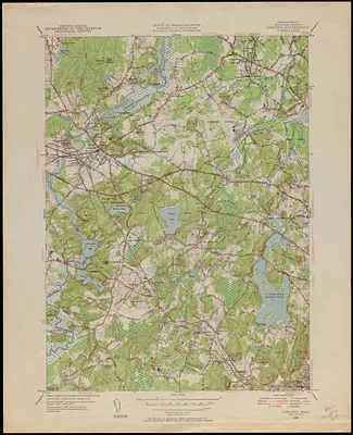 Massachusetts (Middlesex County) Concord Quadrangle
