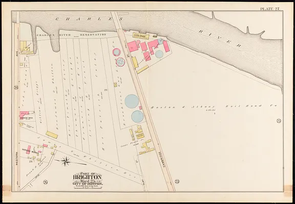 Atlas of the city of Boston, Brighton