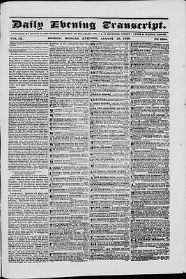 Daily Evening Transcript