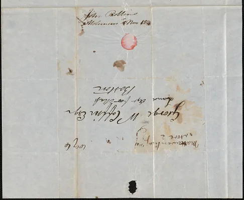 John Rollins to George Coffin, 1 November 1847