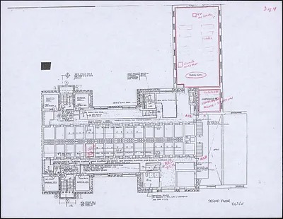 Second floor, Salem Jail, Salem