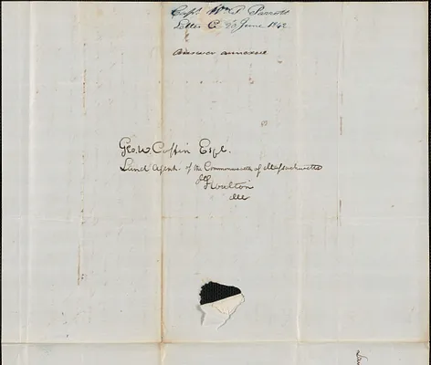 Captain William P. Parrott to George Coffin, 20 June 1842