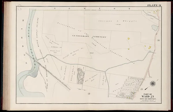 Atlas of the city of Boston, West Roxbury : from actual surveys and official plans