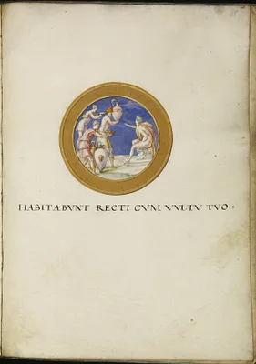 Leaf from Emblem Book