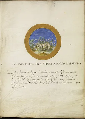 Leaf from Emblem Book