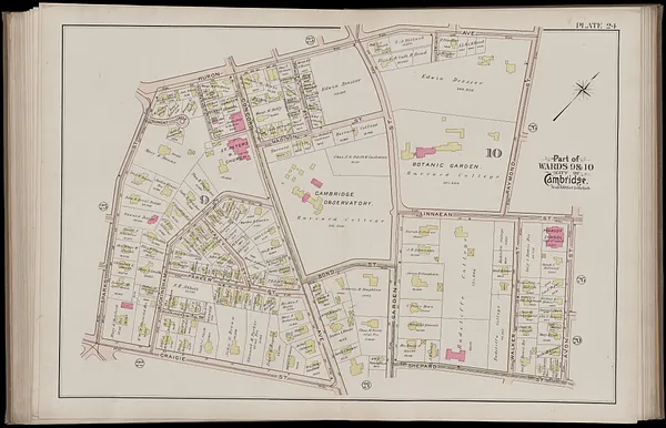 Atlas of the city of Cambridge, Massachusetts