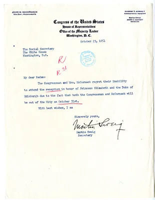 Letter from Martin Sweig to Edith Helm