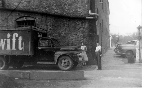 Billy Kaduce and Mae McClean, 1950