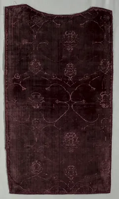 Velvet with Pomegranate Pattern