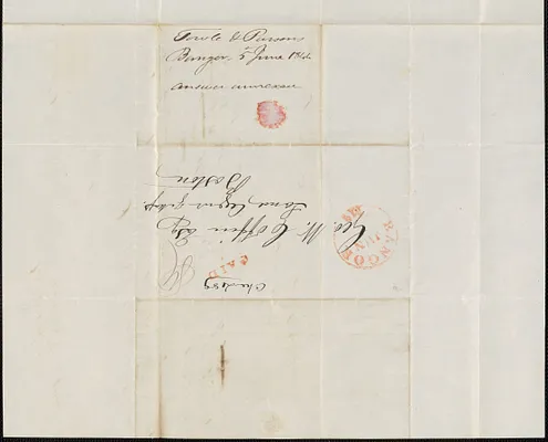 Towle & Parsons to George Coffin, 5 June 1844