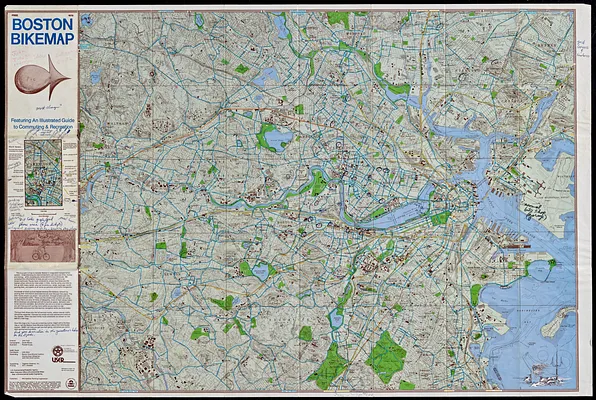 Free 1978 Boston bikemap