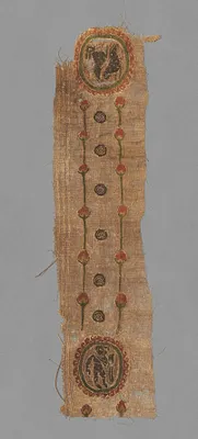 Fragment with Two Roundels and a Band