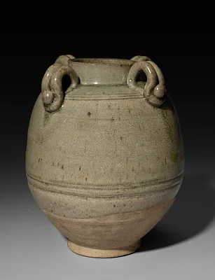 Jar with Four Loop-Handles