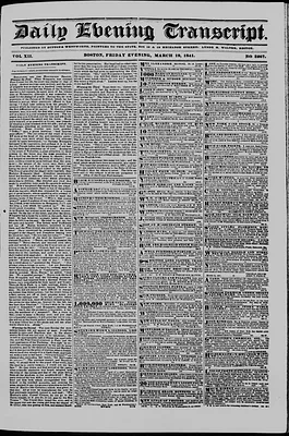 Daily Evening Transcript