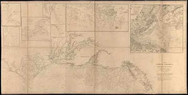 Coast of North America from Point Judith to St. Antonio, (island of Cuba) including the Bahama Banks