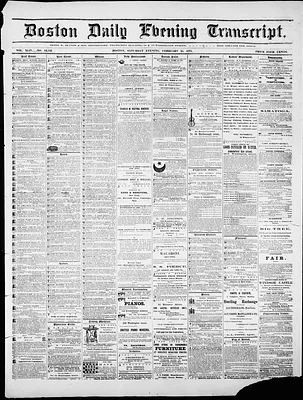 Boston Daily Evening Transcript