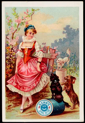 Kerr's Spool Cotton, Six Cord.