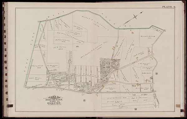 Atlas of the city of Boston : Dorchester : volume three : from actual surveys and official records