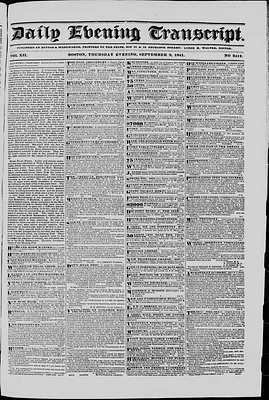Daily Evening Transcript