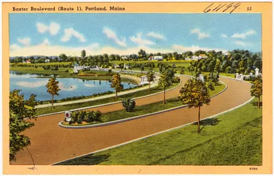 Baxter Boulevard (Route 1), Portland, Maine