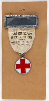 1937 Annual Convention Name Badge