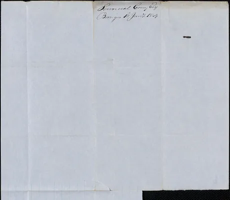 Samuel Cony to George Coffin, 10 January 1849