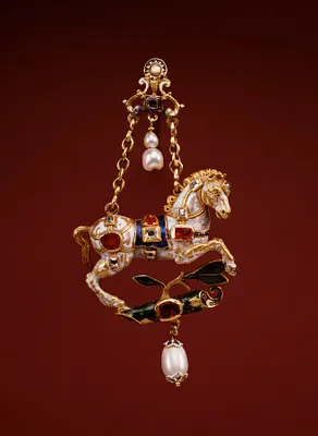 Pendant with a Prancing Horse