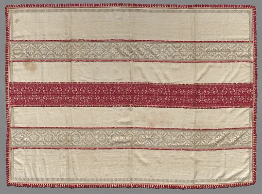 Embroidered Table Cover