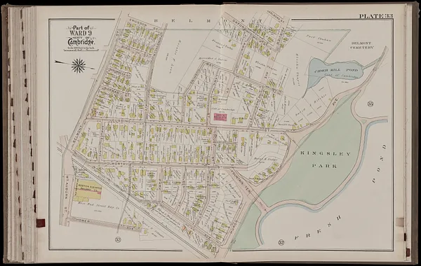 Atlas of the city of Cambridge, Massachusetts