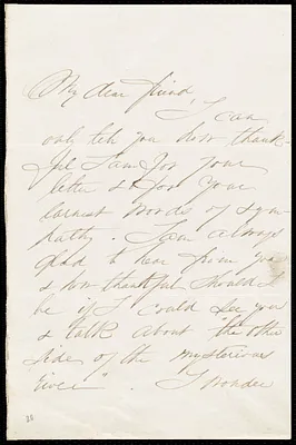 Letter from Sarah L. Russell to Lydia Maria Child, 21 Feb