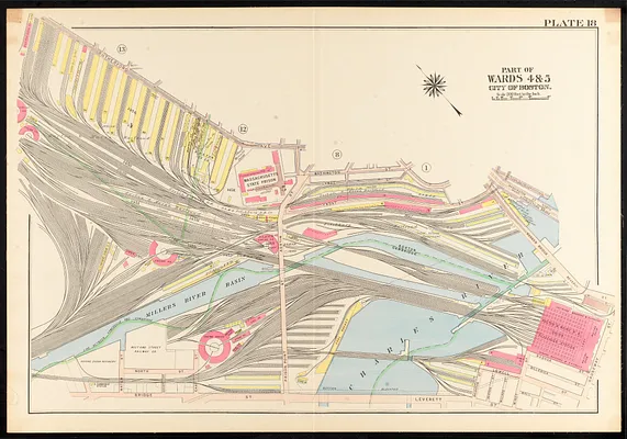 Atlas of the city of Boston, Charlestown and East Boston